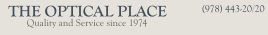 the optical place logo